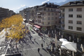 Image d'illustration - Place du midi à Sion